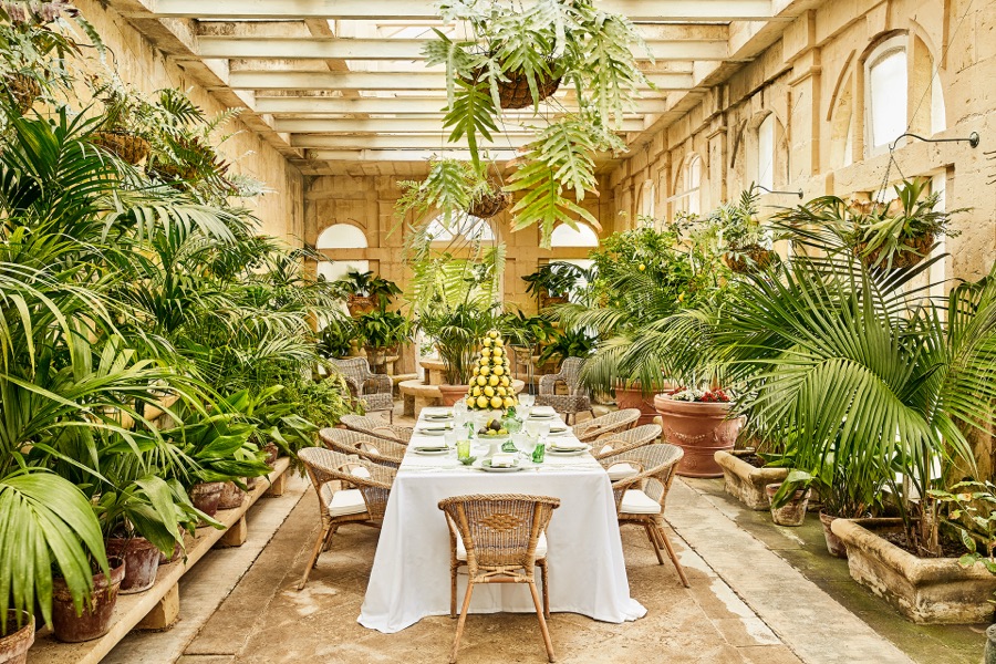 Palazzo Parisio — The setting